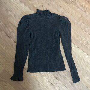CeCe | ruffle collar turtle neck | nwot | sz m
